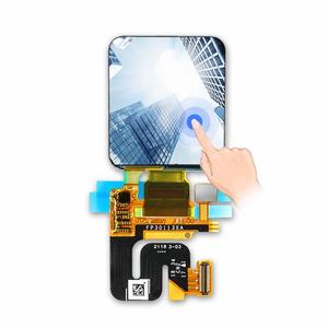 โมดูลจอแสดงผล AMOLED ขนาด 1.60 นิ้ว 320xRGBx360 พร้อมอินเทอร์เฟซ QSPI และกระจกฝาครอบสีดำ - Product Image 1