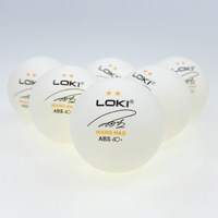 LOKI 3 étoiles Balle de tennis de table D40+ Joueur professionnel Balle de ping-pong