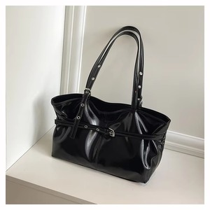 Sac bandoulière en cuir PU de haute qualité, grande capacité, sacs fourre-tout pour femmes, sac à bandoulière pour étudiantes, sac à main décontracté pour l'extérieur - Product Image 1