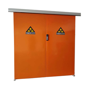 2 MmPb Porte de protection coulissante en plomb pour passage d'entrée scellé Porte de salle de balayage par rayons X Ct doublée de plomb - Product Image 2