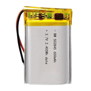 <span class=keywords><strong>OEM</strong></span>, оптовый продавец, распродажа, Высококачественная литиевая батарея BW502845 3,7 В, <span class=keywords><strong>650</strong></span> мАч, литий-ионная полимерная батарея для косметических инструментов - Product Image 4