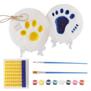 Jouet à mâcher pour chien de haute qualité, empreinte de patte de chat et de chien, cadeau pour animaux de compagnie, bricolage, empreinte de patte de chien, vente en gros, jouet à mâcher pour chien, cadeau d'anniversaire, jouets de plein air pour chien - Product Image 5