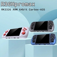 Consoles de jeu portables R36H Pro Max, lecteur de jeux R36H, système Linux, écran IPS de 4,2 pouces, 64 Go, lecteur de jeux R36H pour cadeau