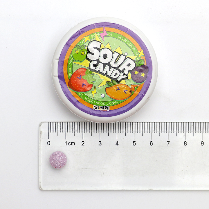 sour tablet candy