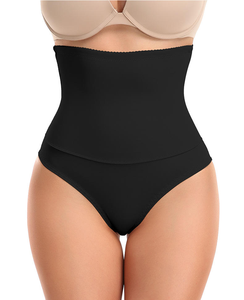 Women's High <strong>Waist</strong> Body Shaper Pants Tummy Control Lace Thong With Firm Level Sexy <strong>Slimming</strong> Shaper Panties <strong>Underwear</strong> - Product Image 1