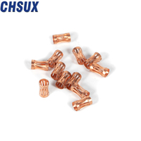 Connecteurs femelles 3.5mm en gros d'usine ressort de tambour plaqué or avec fiche banane 4mm connecteurs mâles de haute qualité