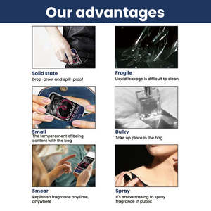 Perfume Sólido North Moon para Hombre y Mujer, Bálsamo Unisex con Aroma Fresco y Duradero, Atracción del Corazón - Product Image 3