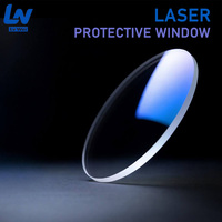 Lentille de protection laser LVWEI pour machine de marquage par laser 6-8KW, lentille de balayage F-theta, miroir avant D75-156mm, lentille de protection en verre