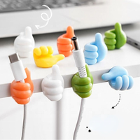 Großhandel Kleiderbügel für Zuhause und Büro, Selbstklebende Plastik-Organizer, Datenkabel-Clip-Halter, Wand-Aufbewahrungshaken