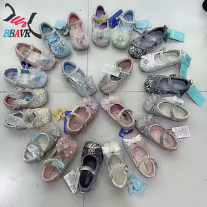 Zapatos de princesa para niña, con lazo, de cristal, de suela blanda, venta al por mayor - Product Image 4