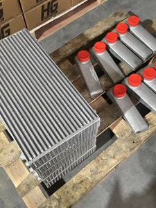 <span class=keywords><strong>Intercooler</strong></span> frontal à plaques et ailettes JiuSheng <span class=keywords><strong>Focus</strong></span> ST en aluminium pour système de refroidissement automobile, idéal pour la compétition, compatible <span class=keywords><strong>Focus</strong></span> <span class=keywords><strong>RS</strong></span> MK3 - Product Image 4