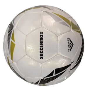 Ballon de football professionnel en PVC de taille 5 imprimé de logo personnalisé collé thermique hybride cousu à la machine pour les matchs de haute qualité - Product Image 6