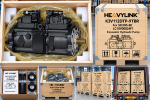 ปั๊มไฮดรอลิกสำหรับรถขุด K3V112DTP-9TBR รุ่น SK330-6E LC10V00024F1 อะไหล่เครื่องจักรก่อสร้าง - Product Image 3