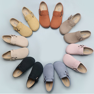 Chaussures plates à bout rond, ballerines décontractées à rayures, faciles à enfiler, pour femmes, élégantes pour le travail - Product Image 1