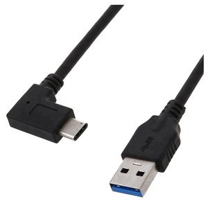 <span class=keywords><strong>C</strong></span>âble de charge <span class=keywords><strong>USB</strong></span> 3.0 mâle vers <span class=keywords><strong>USB</strong></span>-<span class=keywords><strong>C</strong></span> à angle droit - Product Image 1