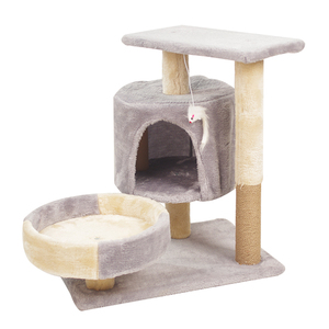 Grigio scuro alberi di gatto per grandi dimensioni robusto Maine Heavy Duty <span class=keywords><strong>Cat</strong></span> Tower per adulti più grandi gatti con tiragraffi - Product Image 3