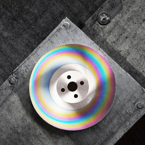 Hoja de <span class=keywords><strong>Sierra</strong></span> Metálica de Cobalto HSS (M42) de Alto Rendimiento <span class=keywords><strong>para</strong></span> Uso Industrial, Fabricada <span class=keywords><strong>con</strong></span> Tecnología de Prensado en Caliente, <span class=keywords><strong>para</strong></span> Corte de Acero, Color Negro Dorado Arcoíris - Product Image 3