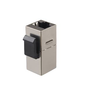 مقبس شبكة Cat6 Ftp محمي ومتميز بتقنية التبريد من خلال الوحدة الرئيسية 8p8c أنثى Rj45 مقبس مقبس وصلة رأسية - Product Image 4