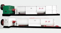 Machine extrudeuse automatique de briques en argile rouge à économie d'énergie, solution de ligne de production de briques en argile, moteur de marque Xinxing, pour l'exportation