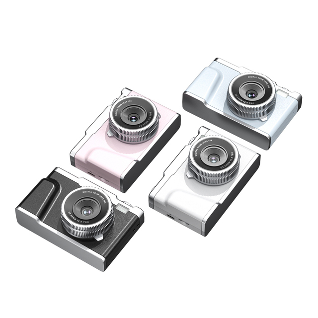 Mini 4K Kids Digital Camera 48MP Compact Photography Camera Flip Screen 16X Zoom Autofocus Portable Retro Student Gift Toy