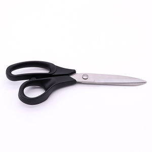 Màu đen biểu tượng tùy chỉnh OPP Túi mịn <span class=keywords><strong>OEM</strong></span> thép không gỉ chủ đề kéo may mùa xuân thêu thrum sợi - Product Image 4