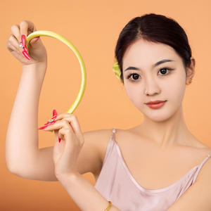 سعر الجملة AISIYU 30 6A عصابة رأس حرير توت ربطة رأس ساتان تاج مرتفع نسخة ضيقة للأطفال شعر فاخر أنيق - Product Image 3