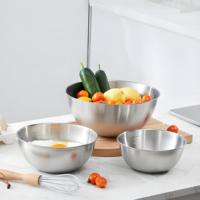 YITIAN – Accessoires de cuisson coréens en acier inoxydable multi-tailles, directement de l'usine, avec bol mélangeur gradué