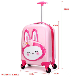 ABS חדש גלגלים עגלות לשאת על קריקטורה של הילד & תלמיד בית הספר להשתמש עם סורגים קבועים - Product Image 6