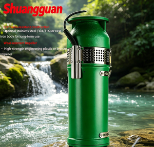 Bomba Centrífuga de Hierro Fundido para Extracción de Agua de Río <span class=keywords><strong>QSP</strong></span> 380V Trifásica 25m³/h 12m, Alta Eficiencia, Ahorro de Energía, 50mm DN - Product Image 2