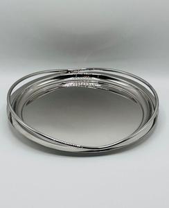 <b>Mirror</b> Polished Stainless Steel Serving Tray For Elegant Presentation In Hotels And Events - Product Image 4