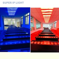 Luces Móviles de Barra de Píxeles Impermeables para Exteriores, 10x60w, Zoom RGBW, Iluminación de Escenario para Conciertos, Festivales y Espectáculos