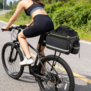 Bolsa de Bicicleta de Nuevo Diseño, Portaequipajes Trasero, Gran Capacidad, Impermeable, Desmontable, Fácil de Guardar, Accesorio Multifuncional para Ciclismo - Product Image 6