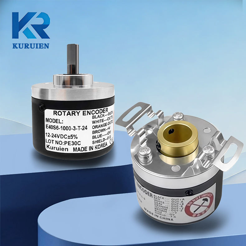 Encoder Reducer Incremental Rotary Encoder 40mm 6mm Solid Shaft Encoder Replacement for ...