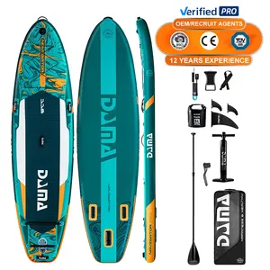 DAMA Durable Inflatable Stand Up Paddle Surfing Board Inflatable Paddle Board Fishing Seat Sup