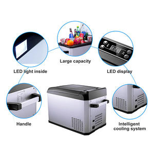 Réfrigérateur portable pour voiture Colku 42L, <span class=keywords><strong>petit</strong></span> congélateur avec poignée robuste, compresseur de réfrigération 12V CC - Product Image 3