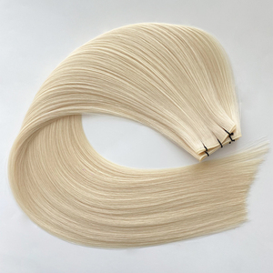 Extensioni <span class=keywords><strong>per</strong></span> <span class=keywords><strong>capelli</strong></span> Genius Weft a doppia trama, in <span class=keywords><strong>capelli</strong></span> umani europei, sottili e invisibili - Product Image 6