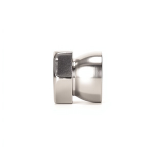Tuerca hexagonal rota Ff M10 de acero pasivado métrico para aplicaciones de seguridad - Product Image 3
