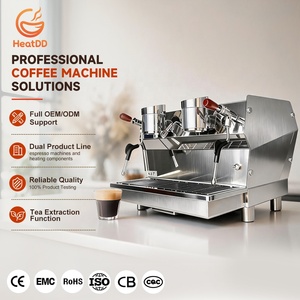 Cafetera Profesional de Doble Caldera 9 Bares, 2 Grupos, Semiautomática, para Hogar, Hotel y Uso Comercial - Product Image 5
