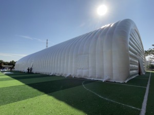 Chất lượng cao ngoài trời khổng lồ <span class=keywords><strong>Inflatable</strong></span> cắm trại lều bên đám cưới đường hầm lều - Product Image 2