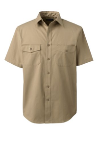 Camisa Casual de Sarga para Hombre, 60% Algodón, 40% Poliéster, Manga Corta, para Mecánicos e Ingenieros - Product Image 5