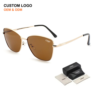 Gafas de Sol de Metal con Diseño de Ojo de Gato para Hombre, de Lujo, Protección UV400, Marcas Famosas, Gafas de Sol para Mujer - Product Image 1