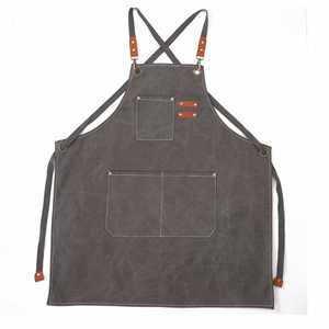 Tablier De Cuisine Salon <b>Aprons</b> Chef Barista Bbq Bar Hairdresser <b>Kitchen</b> <b>Apron</b> for Women Restaurant Server - Product Image 4