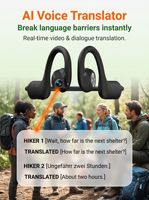 Casque E900 Smart Sport avec caméra grand angle 8MP, traduction IA, enregistrement vidéo/audio et écouteurs Bluetooth pour le cyclisme et les marathons
