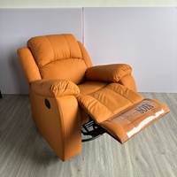 Fauteuil inclinable électrique moderne de luxe avec rotation à 360 degrés, fonctionnalités extensibles et pliables pour un confort ultime