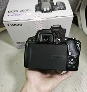 กล้อง Canon รุ่นมืออาชีพ <span class=keywords><strong>200D</strong></span> <span class=keywords><strong>Mark</strong></span> <span class=keywords><strong>II</strong></span> พร้อมเลนส์ 18-55 มม. Rebel SL3 ความละเอียด 24.1MP ถ่ายวิดีโอ 4K กล้องดิจิตอลมือสอง - Product Image 5
