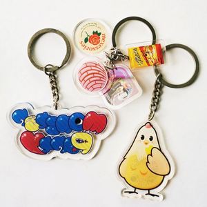 Wholesale Acrylic Keychain Maker <b>Custom</b> Printed Clear Logo <b>Key</b> Chains for Gifts - Product Image 3