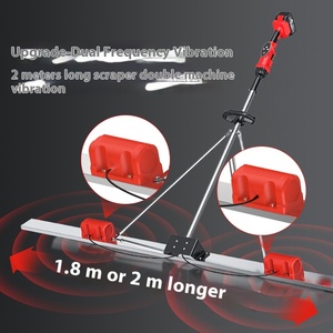 Máquina pulidora de doble motor con regla vibratoria plana de 1.5m para hormigón, maquinaria de construcción motorizada con batería de litio - Product Image 2
