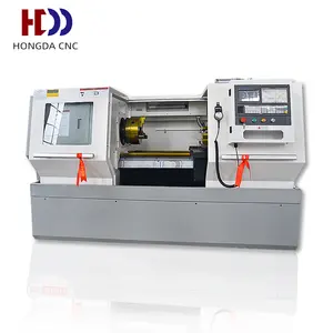 high precision cnc CK6150 Auto Heavy Duty Horizontal Electrical Turret CNC Lathe Door Roller