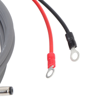 Kabel Daya Satelit Utech Plug and Play 6.6ft 18AWG PVC Tembaga Berlapis Timah dengan Pelindung Jalinan Kawat untuk Transfer Data Stabil, Penggunaan Luar Ruangan