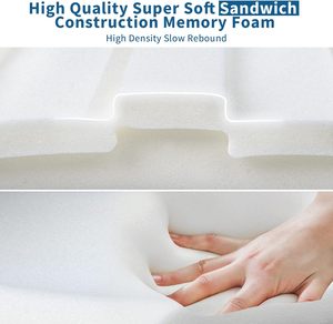 Gran oferta, almohada de espuma viscoelástica, ajuste de contorno ortopédico de apoyo, almohada para dormir para el dolor de cuello y hombros - Product Image 5